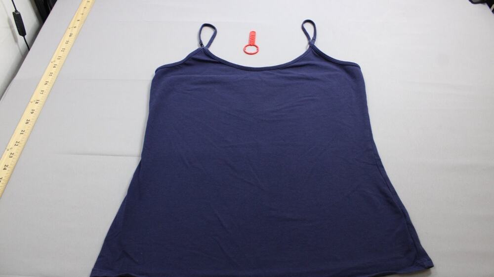 Old Navy Womens Camisole Tank Top First-Layer L Blue Scoop Neck Sleeveless